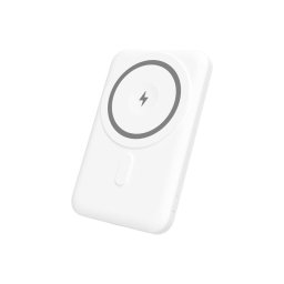 PowerBank YENKEE YPB 501 Silic White MagSafe 5000mAh