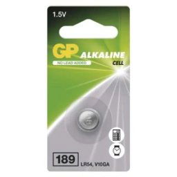 EMOS GP Alkalická gombíková batéria LR54 (189F), 1 ks B13892