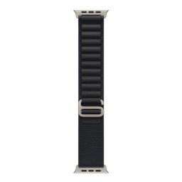 Apple Watch 49mm Black Alpine Loop - Medium - Natural Titanium Finish MFTF4ZMA