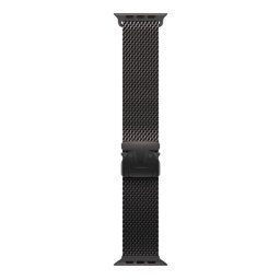 Apple Watch 49mm Black Titanium Milanese Loop - Medium MGHT4ZMA
