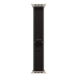 Apple Watch 49mm BlackCharcoal Trail Loop - ML - Natural Titanium Finish MFT94ZMA
