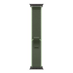 Apple Watch 49mm GreenNeon Trail Loop - SM - Black Titanium Finish MG9N4ZMA