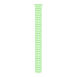 Apple Watch 49mm Neon Green Ocean Band Extension - Natural Titanium Finish MGCG4ZMA