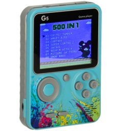 Eveon G5 Mini retro herná konzola, modrá