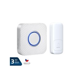Zvonček bezdrôtový GETI GWDK108W kinetický