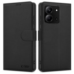 Tech-Protect Wallet knižkové puzdro na Xiaomi Redmi 15C 4G, čierne