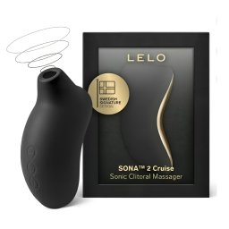 LELO Sona 2 Cruise - stimultor klitorisu s vlnami - ierny