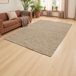 Vastag sznyeg gyapjbl 200x295 szrke szn gyapj sznyeg a nappaliba