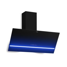 Klarstein Illuminosa bezhlavá digestoř | odťahový a recirkulačný režim | minimalistická | 818 m³/h | 90 cm