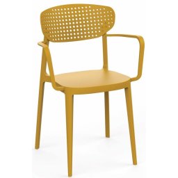Kreslo AIRE ARMCHAIR, horčicovo žlté