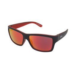 Slnečné okuliare Alpina Kacey Black Matt Red/Red Mirror