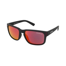 Slnečné okuliare Alpina Kosmic Black Matt/Red Mirror