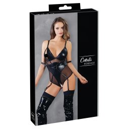 Cottelli Bondage - leskl body s putami - ierne - L