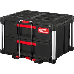 Packout box na náradie s 2 zásuvkami Milwaukee