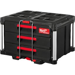 Packout box na náradie s 3 zásuvkami Milwaukee