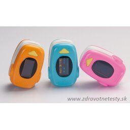 Prstový pulzný oximeter pre deti