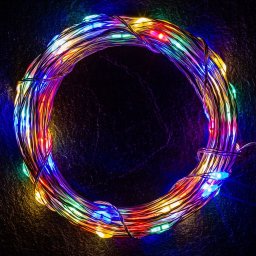 VOLTRONIC Sada svetelných drôtov 2x 200 LED, farebná