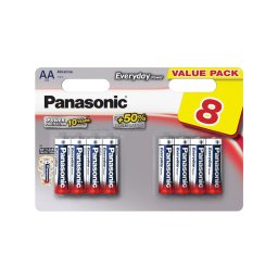 Batéria AA (R6) alkalická PANASONIC Everyday Power 8ks / blister