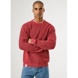 Pepe Jeans sveter PARKER CREW Rugby red