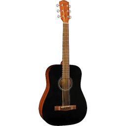 Akustická gitara FA-15 3/4 čierna Fender