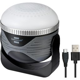 AKU exteriérová LED lampa OLI 310 AB s Bluetooth® reproduktor Brennenstuhl