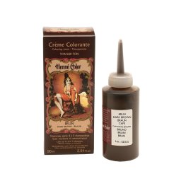 Henné Color Paris Brun Henna Créme, 90 ml - Hnedá