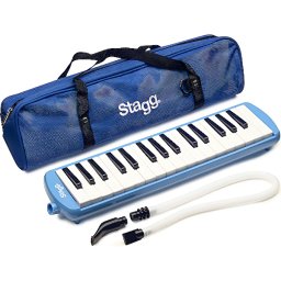 Harmonika melodika MELOSTA32 BL modrá Stagg