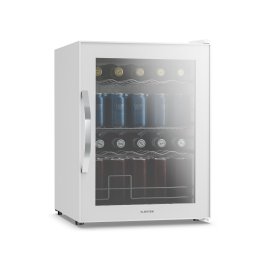 Klarstein Beersafe chladnička na nápoje so zrkadlovými sklenenými dverami | 64 x 48 cm | 85 W | 60 litrov | Biela