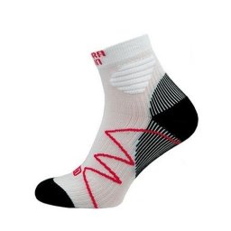 Bežecké ponožky NOVIA 1171 | ULTRA RUN biela 30-31