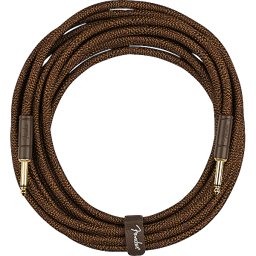 Nástrojový kábel Paramount 18.6' Acoustic Instrument Cable 5,5m Brown Fender