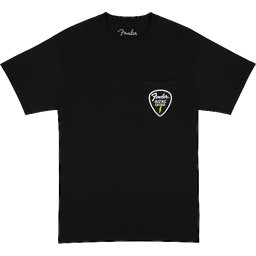 Tričko Pick Patch Pocket Tee Black L Fender