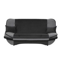 Kondela Rozkladacia pohovka, látka svetlosivá, tmavosivá, GURU