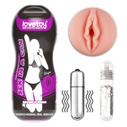 Sex In A Can Vagina Stamina Tunnel Vibrating