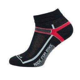 Cyklistické ponožky NOVIA | MADE FOR BIKE červená 30-31