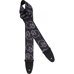 Pás na gitaru Black Skull OSN-65SKBK Ortega