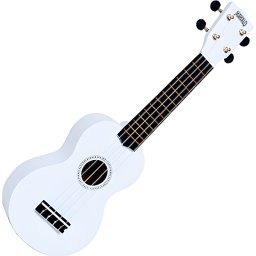 Sopránové ukulele s obalom Rainbow biele Mahalo