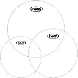 Sada blán na bicie 10",12",14" G1 Clear Fusion Pack Evans