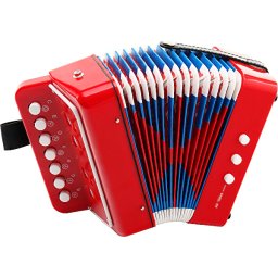 Akordeón detský 2 basový červený Classic Cantabile