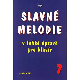 Slavné melodie v lahkej uprave pre klavír 7.diel+CD