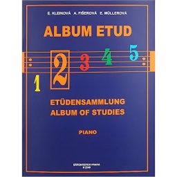 Album etud pre piano 2. E.Kleinová A.Fišerová E.Mullerová