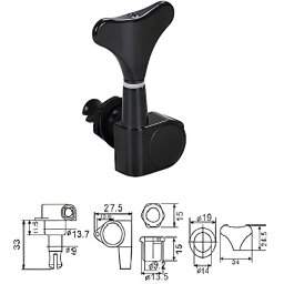 Ladiaca mechanika na basgitaru BMH7105-BK-R4 Dr.Parts
