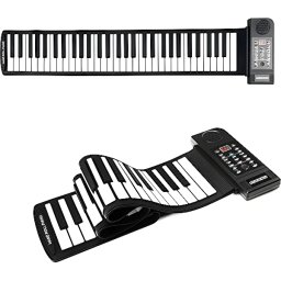 Klávesy detské RP-61M Roll Up Piano s MIDI Funkey