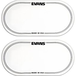 Úderová nálepka na basový bubon EQPC 2 clear nylon Evans