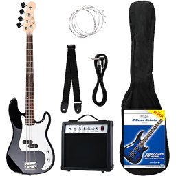 Elektrická basgitara Groover's Pack PB Electric Bass Black Rocktile