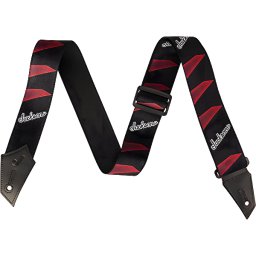 Pás na gitaru Strap Headstock Black/Red Jackson
