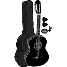 Klasická gitara 3/4 Basic Set čierna Gewa