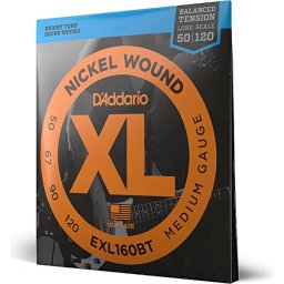 Struny na elektrickú basgitaru EXL160BT D´addario