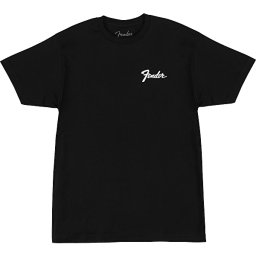Tričko Transition Logo Tees Black M Fender