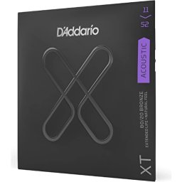 Struny na akustickú gitaru XTABR 11-52 Bronze D´addario