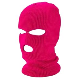 Balaklava - pleten kukla s tromi otvormi (tmavoruov)
